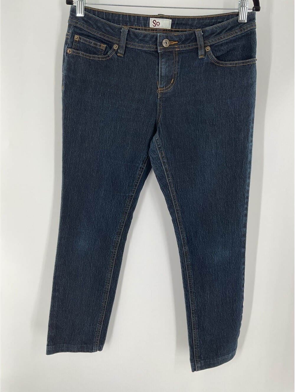 SO Size 9 Women’s Jeans Cropped Dark Blue 112